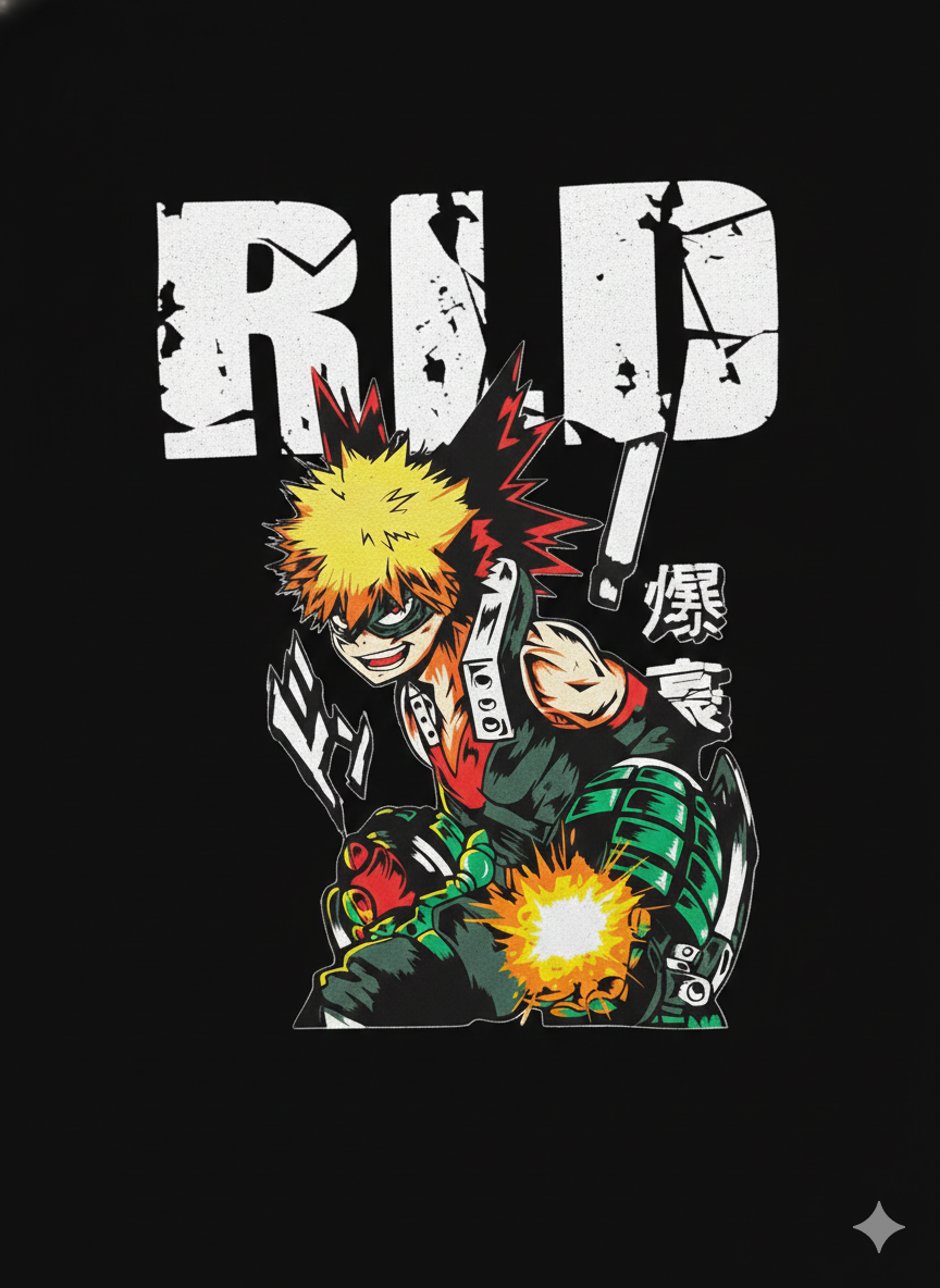 My Hero Academia - Bakuhatsu crop-top