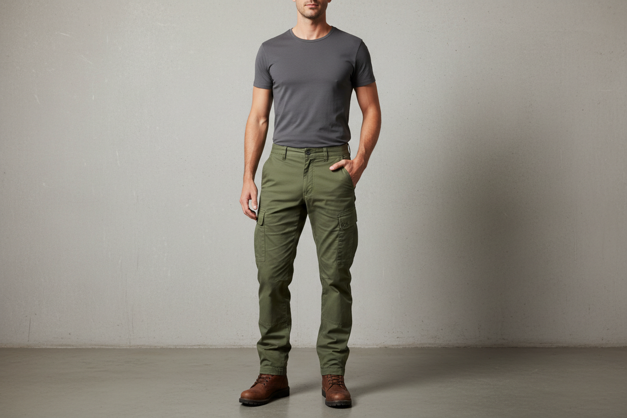 GenZ Men Street Cargos