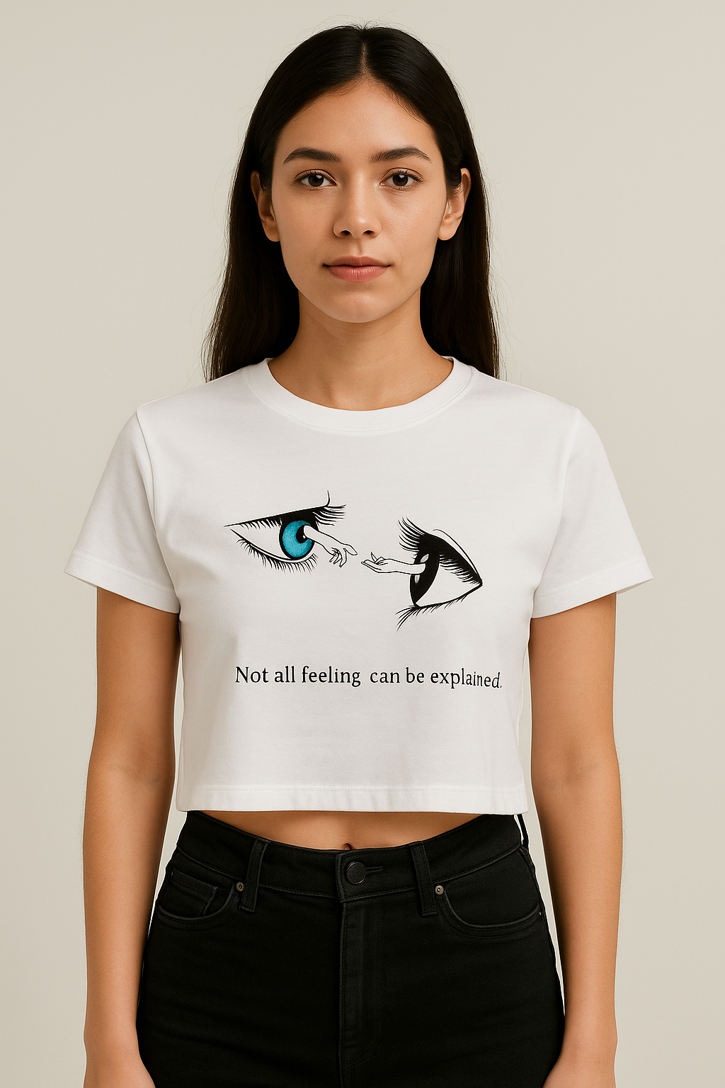 Love of eyes crop top