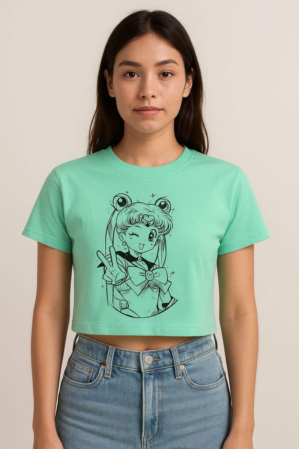 Sailor moon crop top