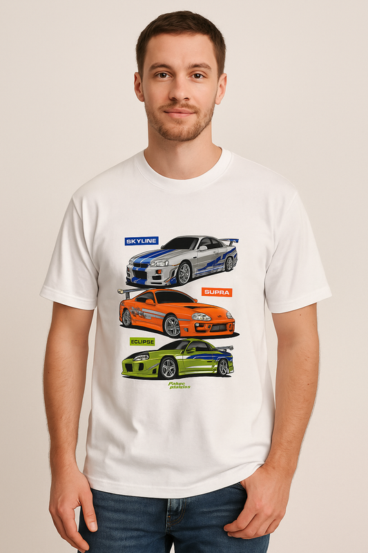 R34 Supra Eclipse Graphic Tee