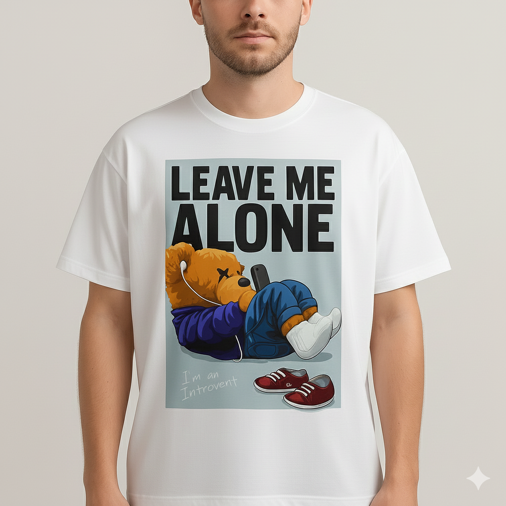 Hello Teddy - Oversized Men Tee