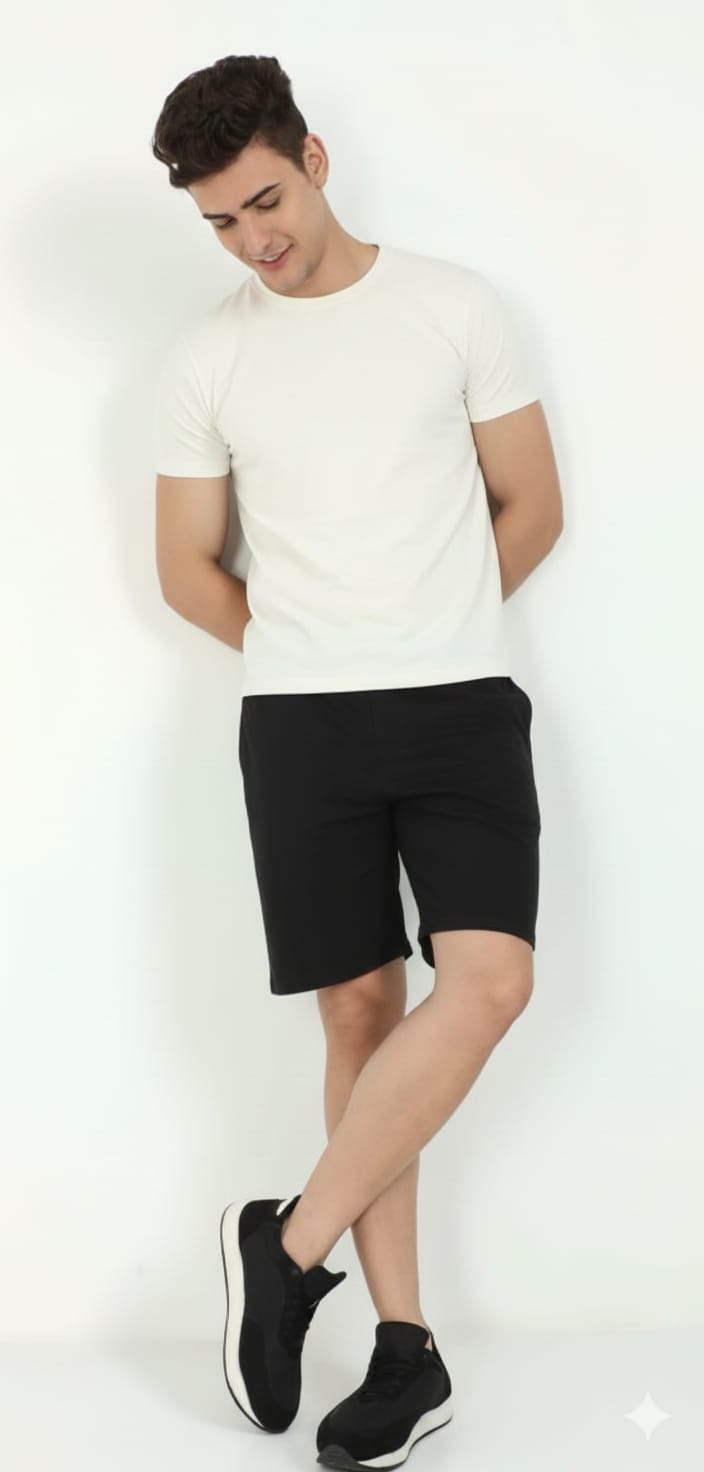 Terry soft cotton sweat shorts
